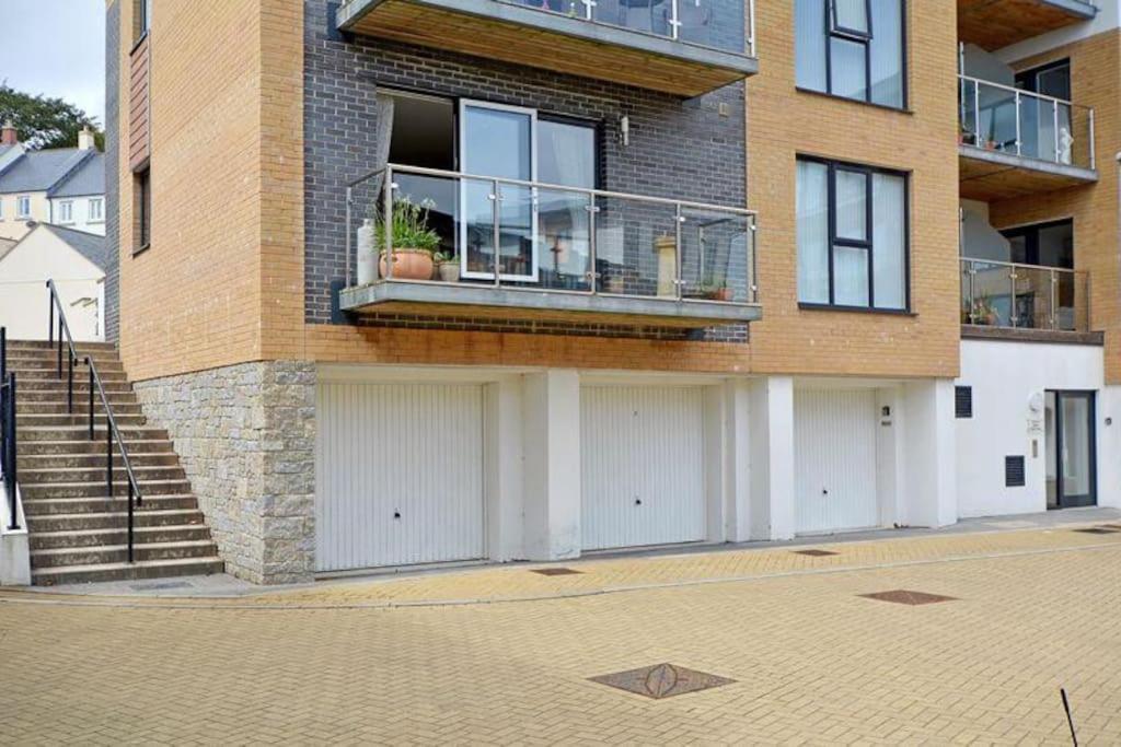 Stunning Apartment, Balconies, Private Beach, Coast Path Charlestown (Cornwall) Eksteriør billede