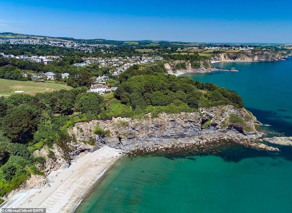 Stunning Apartment, Balconies, Private Beach, Coast Path Charlestown (Cornwall) Eksteriør billede