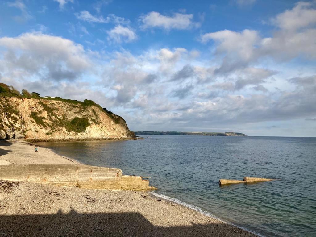 Stunning Apartment, Balconies, Private Beach, Coast Path Charlestown (Cornwall) Eksteriør billede
